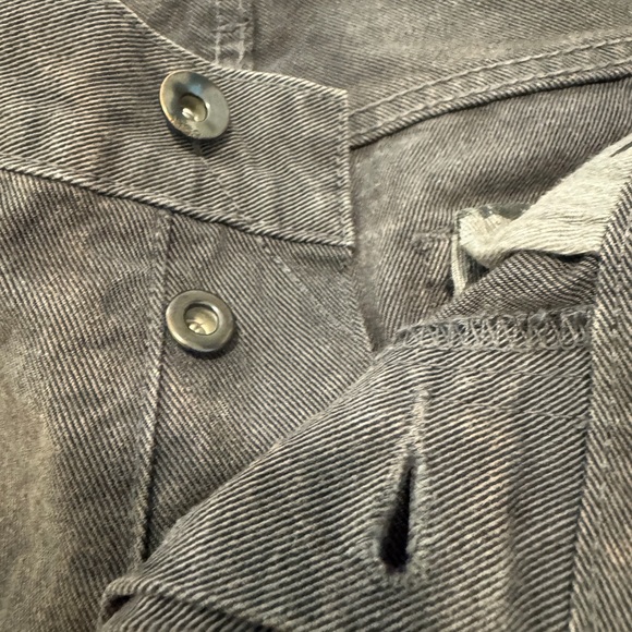 Gap Men’s 1969 premium slim jeans - gray (states navy) - 32x32 - Picture 4 of 5